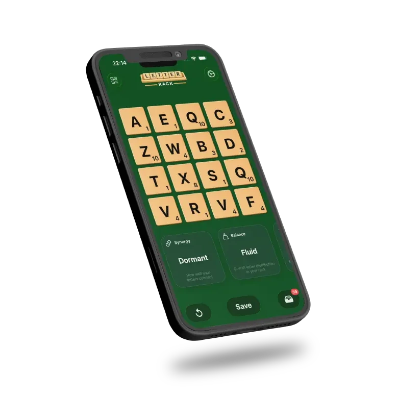 Aperçu de l'application LetterRack